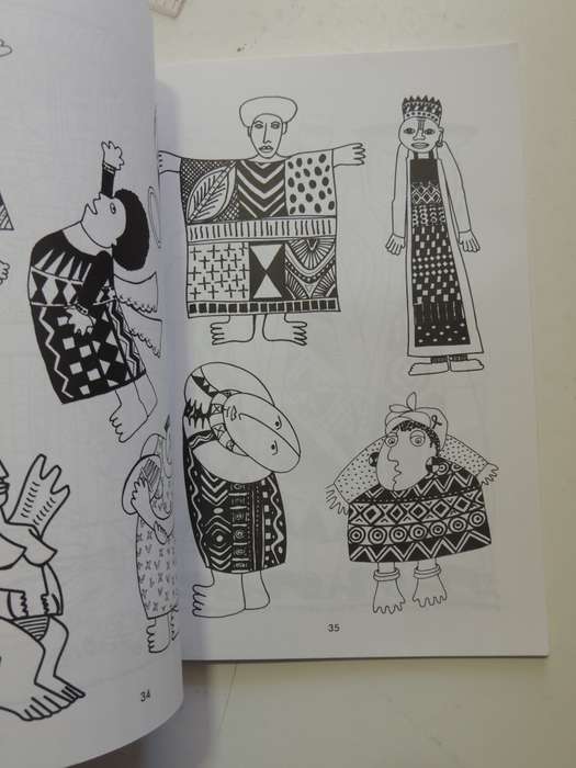 African Design - Book 3  African Masks, Figures And Habitat Scenes - Lunell Kruger & Zadra Klapwijk