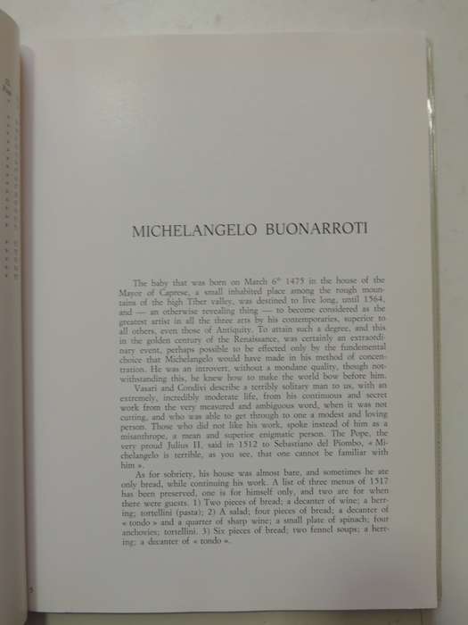 All The Works Of Michelangelo - Luciano Berti