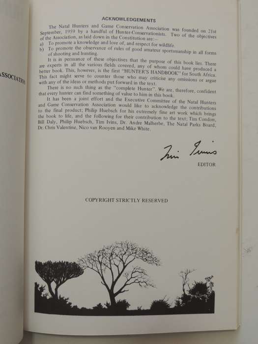 A Hunter`s Handbook- ed Tim Ivins