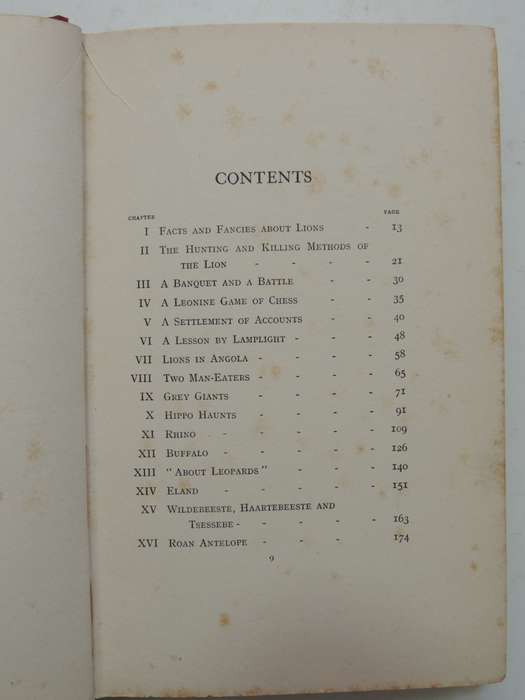 Man-Killers And Marauders - Some Big Game Encounters Of An African Hunter- W.S. Chadwick