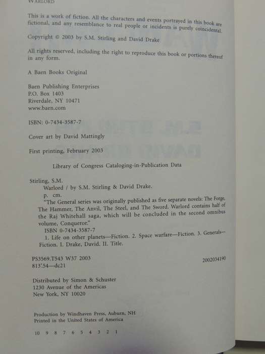The General Series,Warlord  & Conqueror (Both Omnibus Editions) - SM Stirling & David Drake