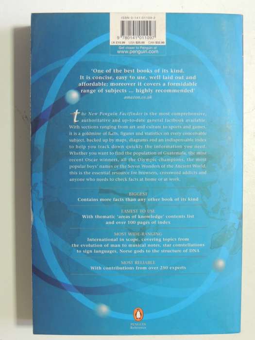 The New Penguin Fact Finder - Ed David Crystl  2003