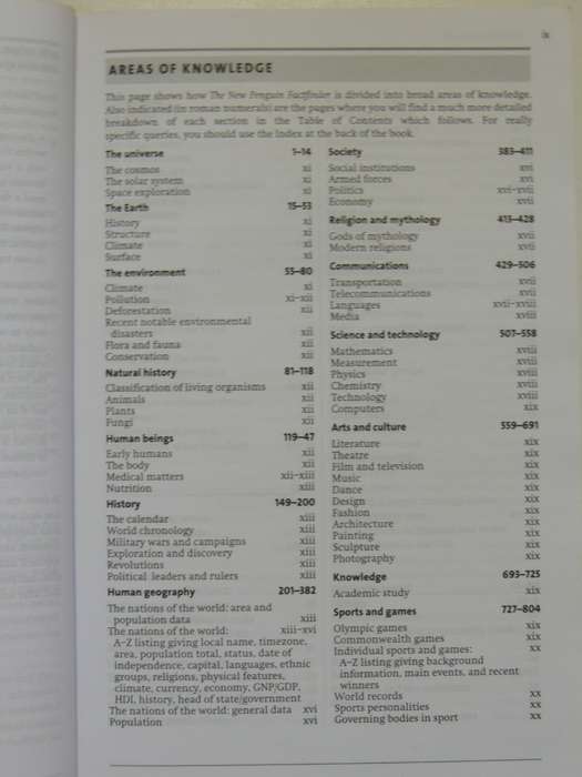 The New Penguin Fact Finder - Ed David Crystl  2003