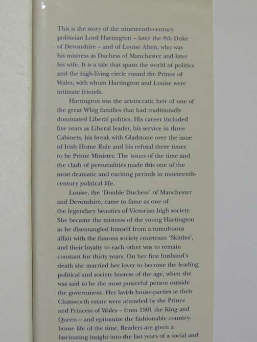 Affair Of State - A Biography Of The 8th Duke And Duchess Of Devonshire - Henry Vane