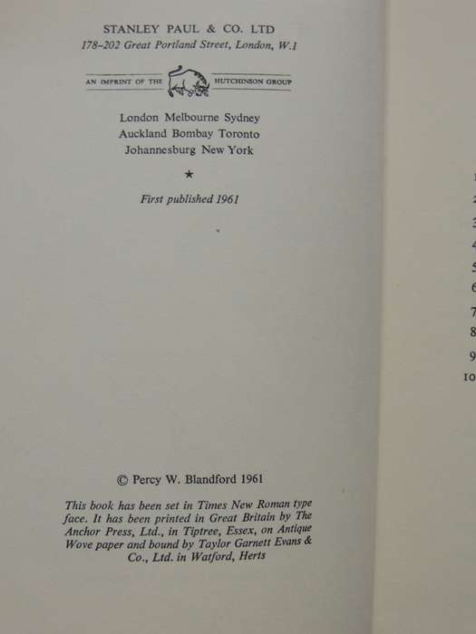 Tackle Canoeing This Way- Percy W. Blandford