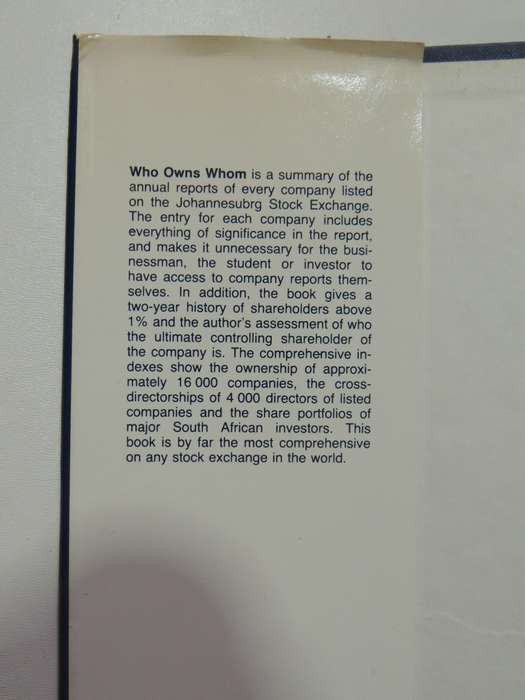 McGregors Who Owns Whom - 9th Edition 1989 -  Robin McGregor