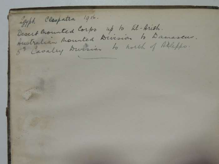 A Brief Record of the Advance of the Egyptian Expeditionary Force July 1917 to October 1918