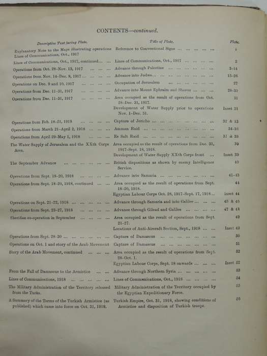 A Brief Record of the Advance of the Egyptian Expeditionary Force July 1917 to October 1918