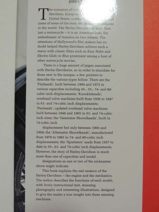 The Anatomy Of The Harley-Davidson - John Carroll
