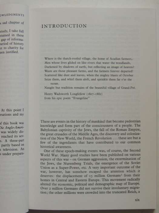 Nemesis At Potsdam - The Explusion Of The Germans From The East - Alfred M. de Zayas