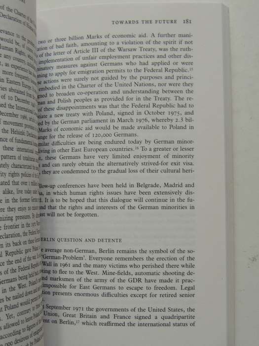 Nemesis At Potsdam - The Explusion Of The Germans From The East - Alfred M. de Zayas