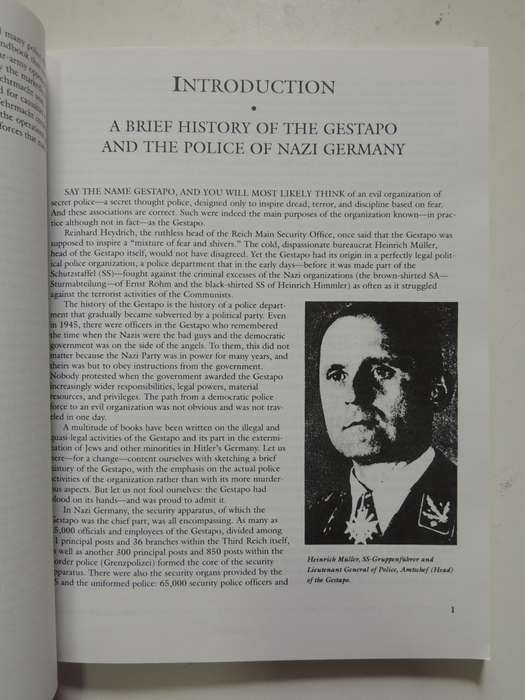 The Gestapo And SS Manual (Scarce)  Carl Hammer