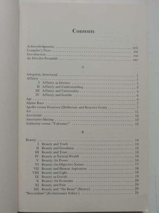 Toward A New Science Of Man - Quotations For Sociobiology - Robert Lenski