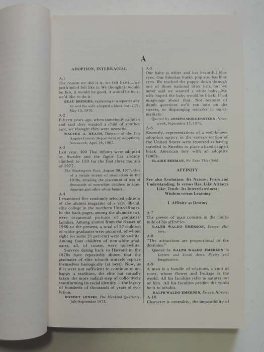 Toward A New Science Of Man - Quotations For Sociobiology - Robert Lenski