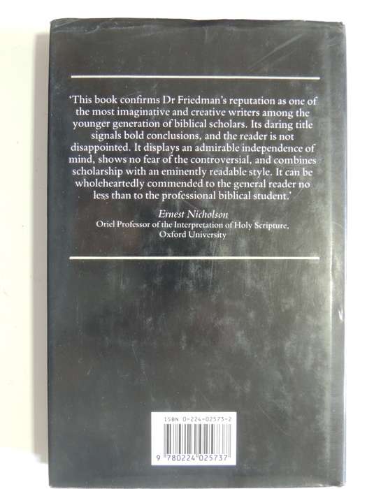 Who Wrote The Bible?- Richard Elliot Friedman