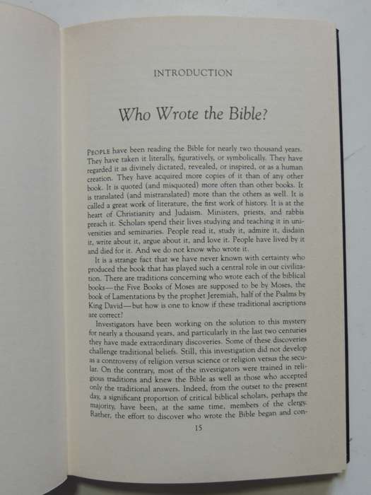 Who Wrote The Bible?- Richard Elliot Friedman