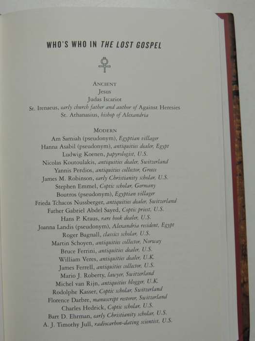 The Lost Gospel - The Quest For The Gospel Of Judas Iscariot - Herbert Krosney