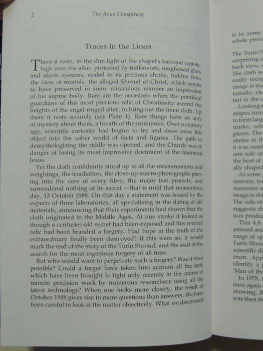 The Jesus Conspiracy - The Turin Shroud & The Truth About The Resurrection- Holger Kersten, E Gruber