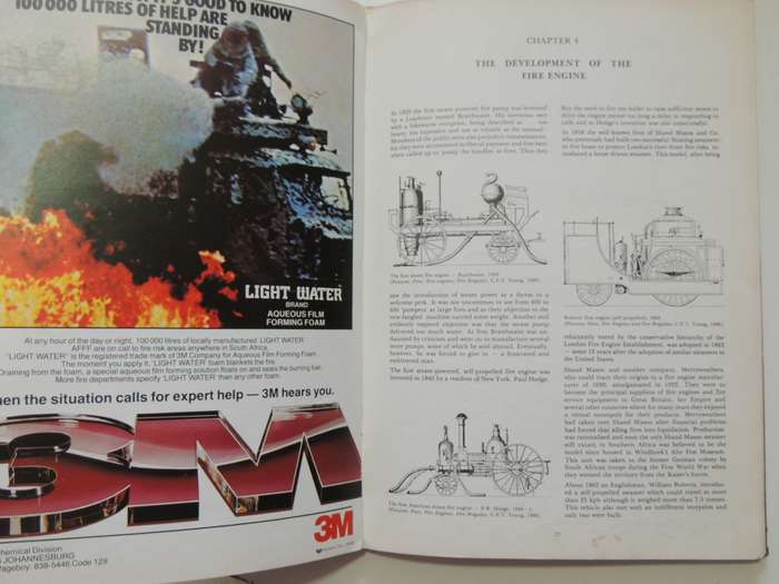 An Outline History Of The South African Fire Protection Services - E.S.C.Barber