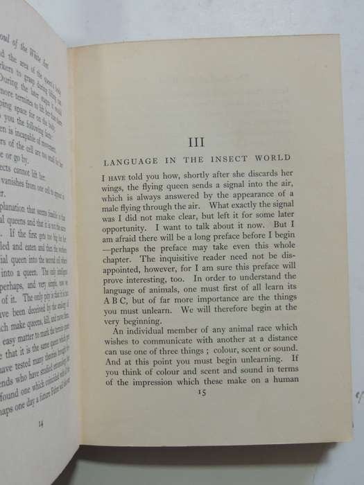 The Soul Of The White Ant - 2nd Edition 1937 - Eugene Marais  INSCRIBED BY MRS JAN JUTA