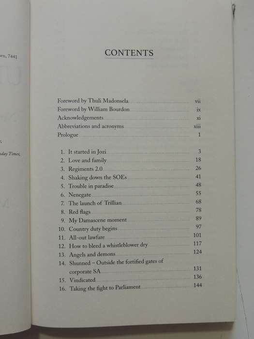Uncaptured - The True Account Of The Nenegate/Trillian Whistleblower - Mosilo Mothepu (Inscribed)