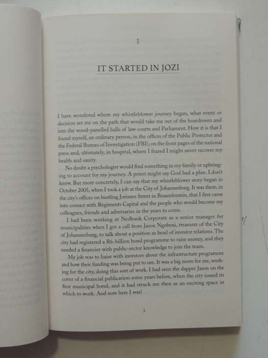 Uncaptured - The True Account Of The Nenegate/Trillian Whistleblower - Mosilo Mothepu (Inscribed)