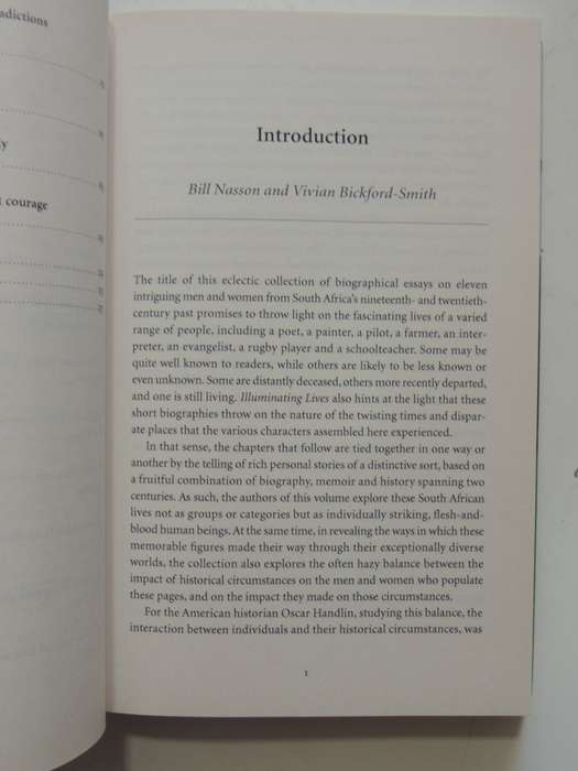 Illuminating Lives - Biographies Of Fascinating People From South African Historyed Vivian Bickford
