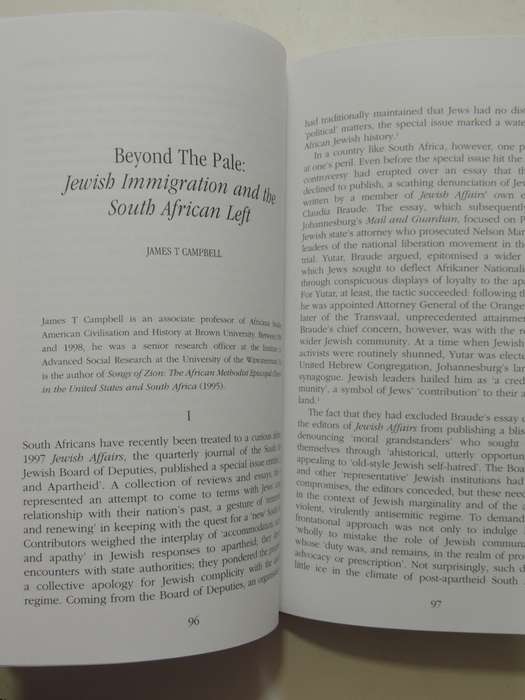 Memories, Realities & Dreams, Aspects Of The South African Jewish Experience - ed Milton Shain, R M