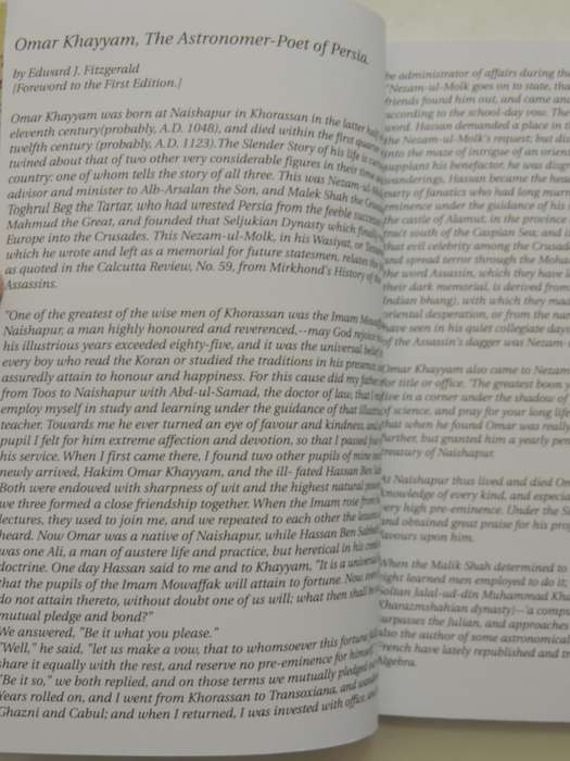 Rubaiyat Of Omar Khayyam
