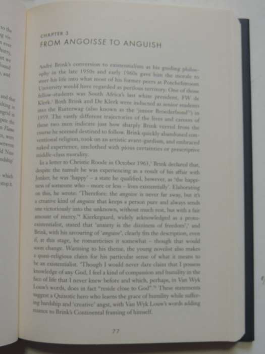 The Love Song Of Andre Brink  - A Biography  - Leon De Kock