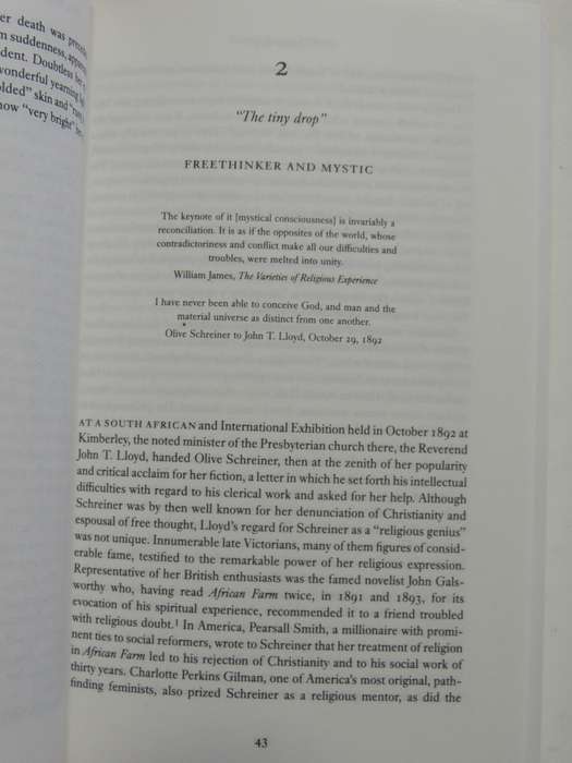The Healing Imagination Of Olive Schreiner - Beyond South African Colonialism- Joyce Avrech Berkman