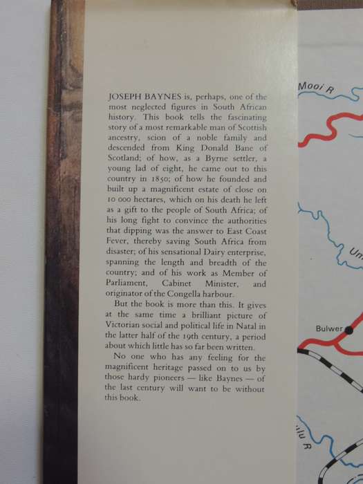 Joseph Baynes - Pioneer  - R.O. Pearse      (Signed)