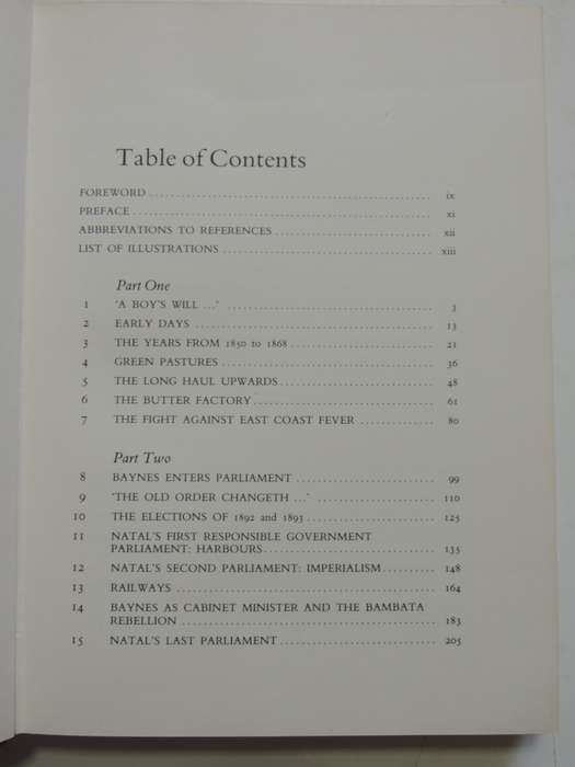 Joseph Baynes - Pioneer  - R.O. Pearse      (Signed)