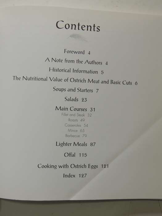 The Ostrich Cookbook- Pauline Henderson & Danelle Coulson