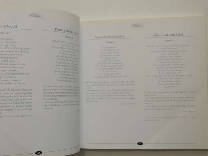 The Ostrich Cookbook- Pauline Henderson & Danelle Coulson