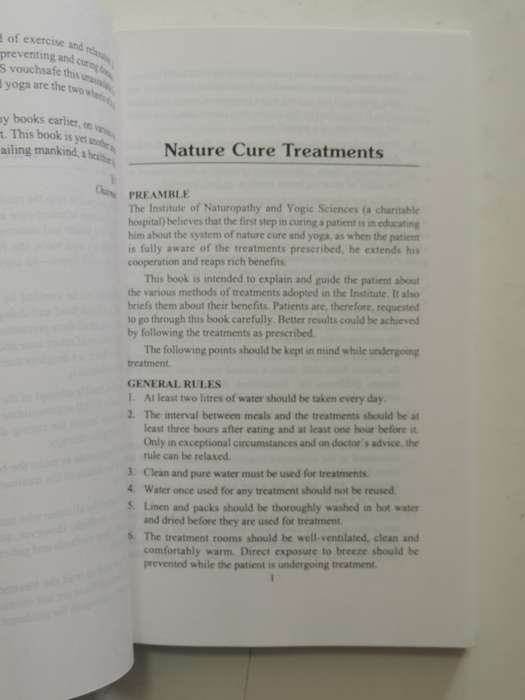 Nature Cure - Healing Without Drugs - Institute Of Naturopathy And Yogic Sciences