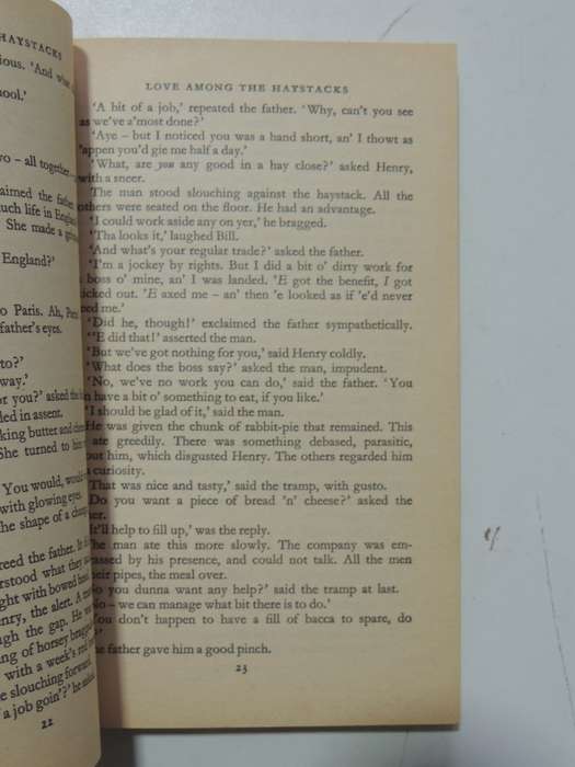Love Among The Haystacks - D.H. Lawrence