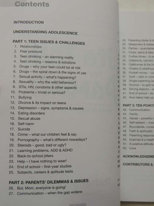 Life Talk For Parents, An Essential Guide To Issues Faced By Parents & Teens - Izabella Little, T B