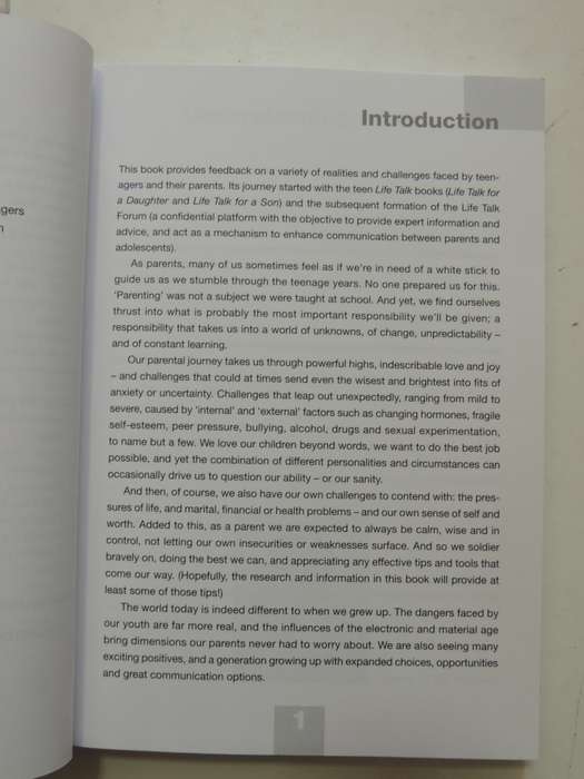 Life Talk For Parents, An Essential Guide To Issues Faced By Parents & Teens - Izabella Little, T B