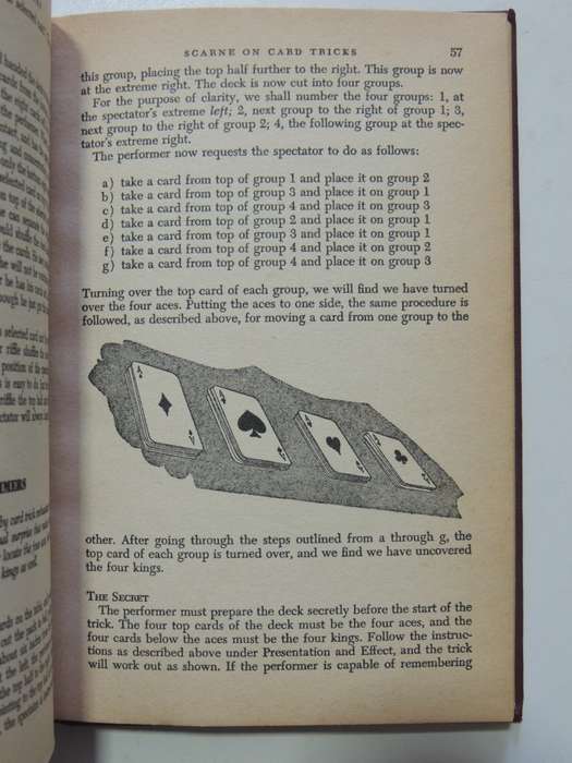 Scarne On Card TricksSCARCE  First English Edition 1953