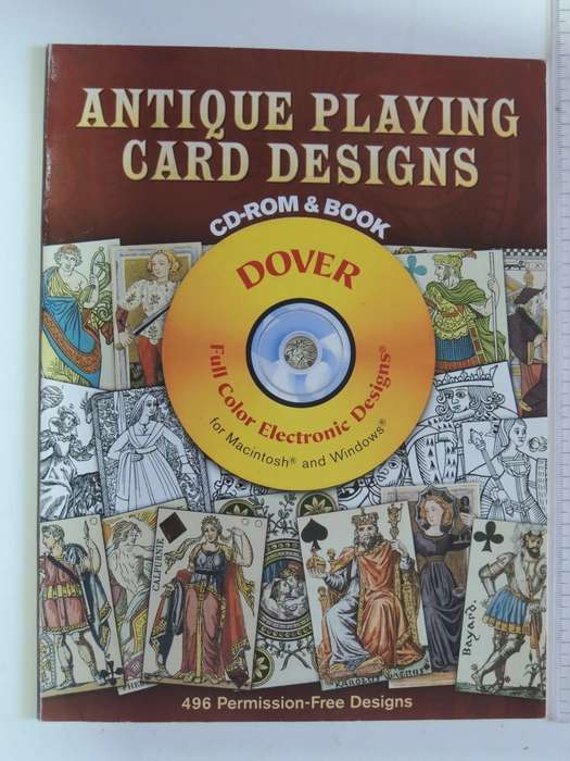 Antique Playing Card Designs + CD