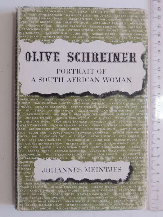 Olive Schreiner - Portrait Of A South African Woman - Johannes Meintjes