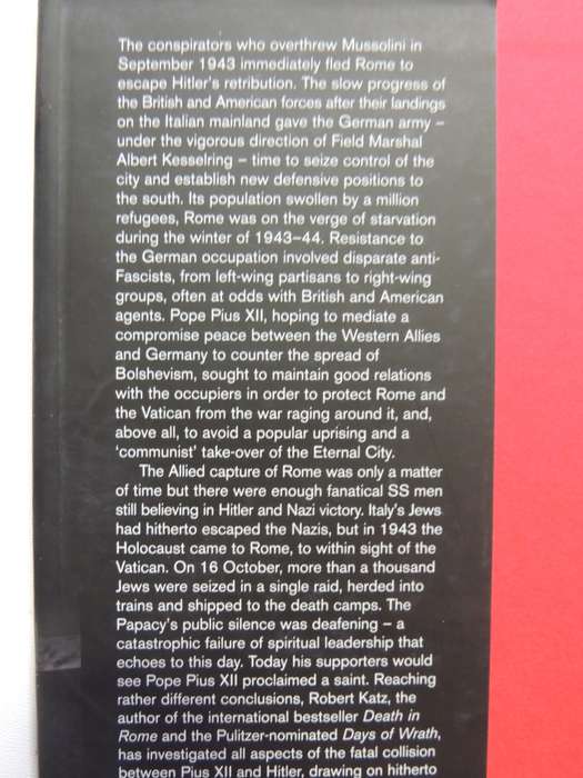 Fatal Silence - The Pope, The Resistance And The German Occupation Of Rome - Robert Katz