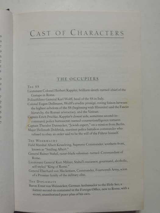 Fatal Silence - The Pope, The Resistance And The German Occupation Of Rome - Robert Katz
