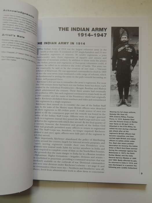 Osprey Elite Series: The Indian Army 1914 - 1947  Ian Sumner