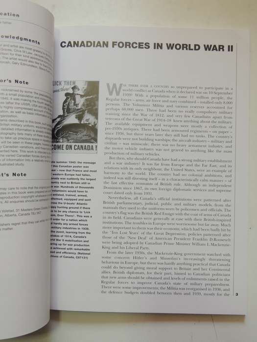 Osprey Men-At-Arms Series: Canadian Forces In World War II  Rene Chartrand
