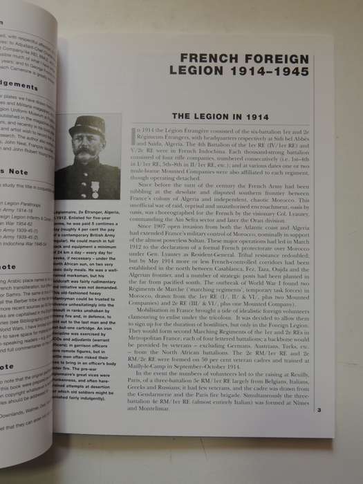 Osprey Men-At-Arms Series: French Foreign Legion 1914-1945  Martin Windrow