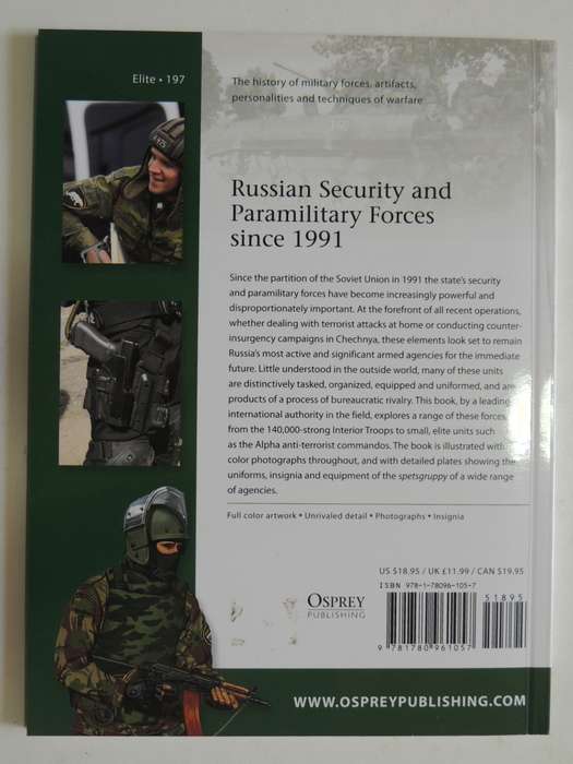 Osprey Elite Series: Russian Security And Paramilitary Since 1991  Mark Galeotti
