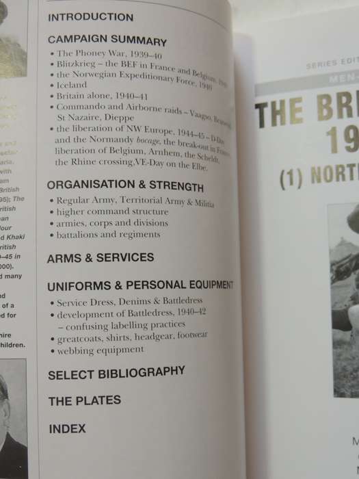Osprey Men-At-Arms Series: The British Army 1939-45 (1) North-West Europe Martin Brayley