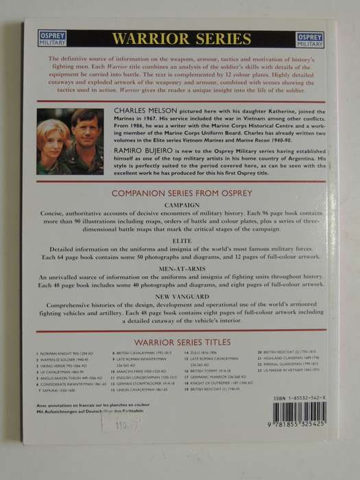 Osprey Warrior Series: US Marine In Vietnam 1965-1973 Charles D Melson